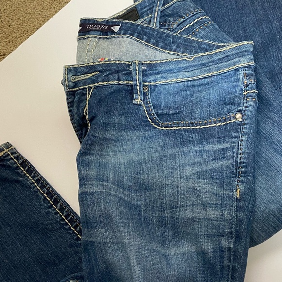 Women's Vigoss Blue Jeans - Picture 8 of 10